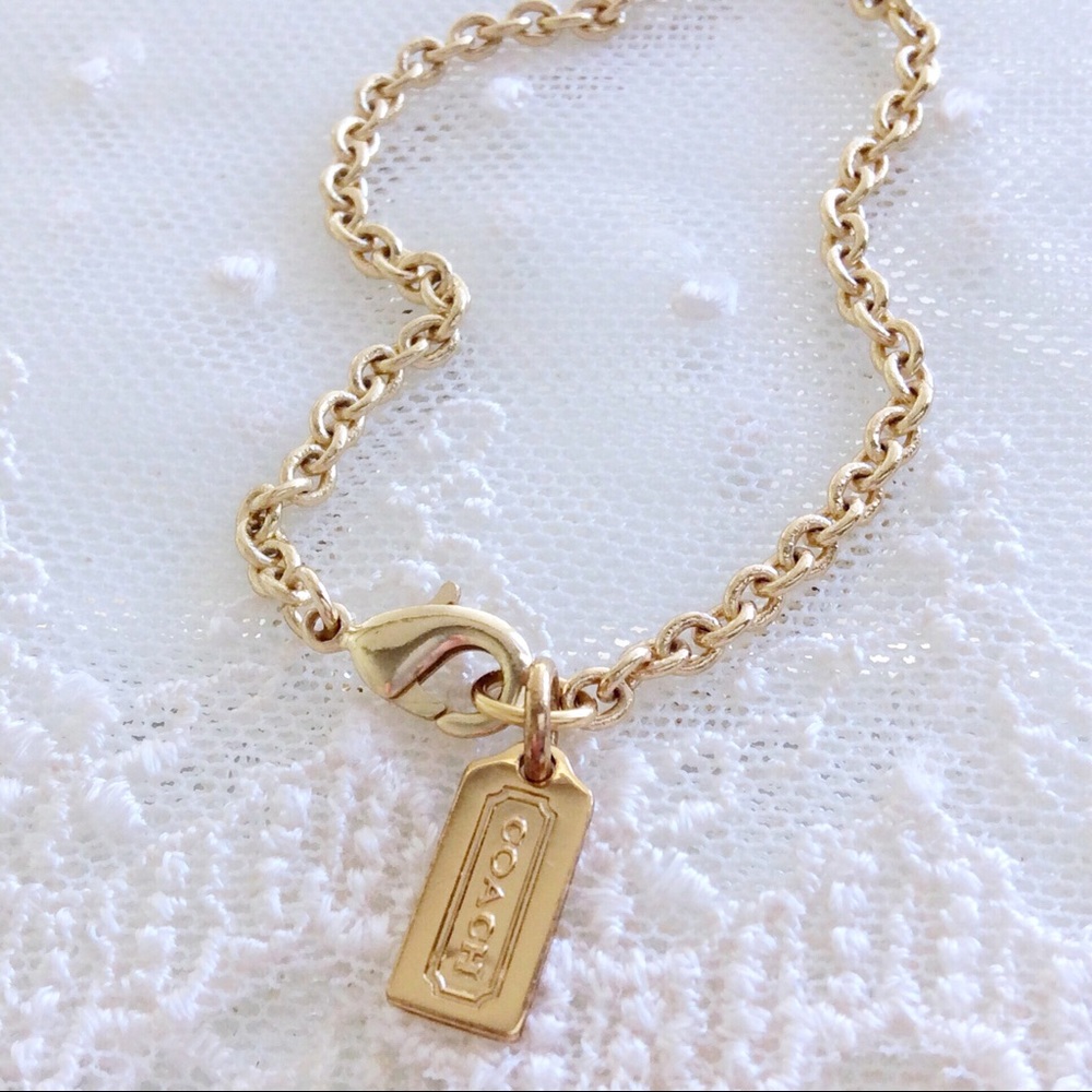Sold! Coach Hangtag Charm Bracelet